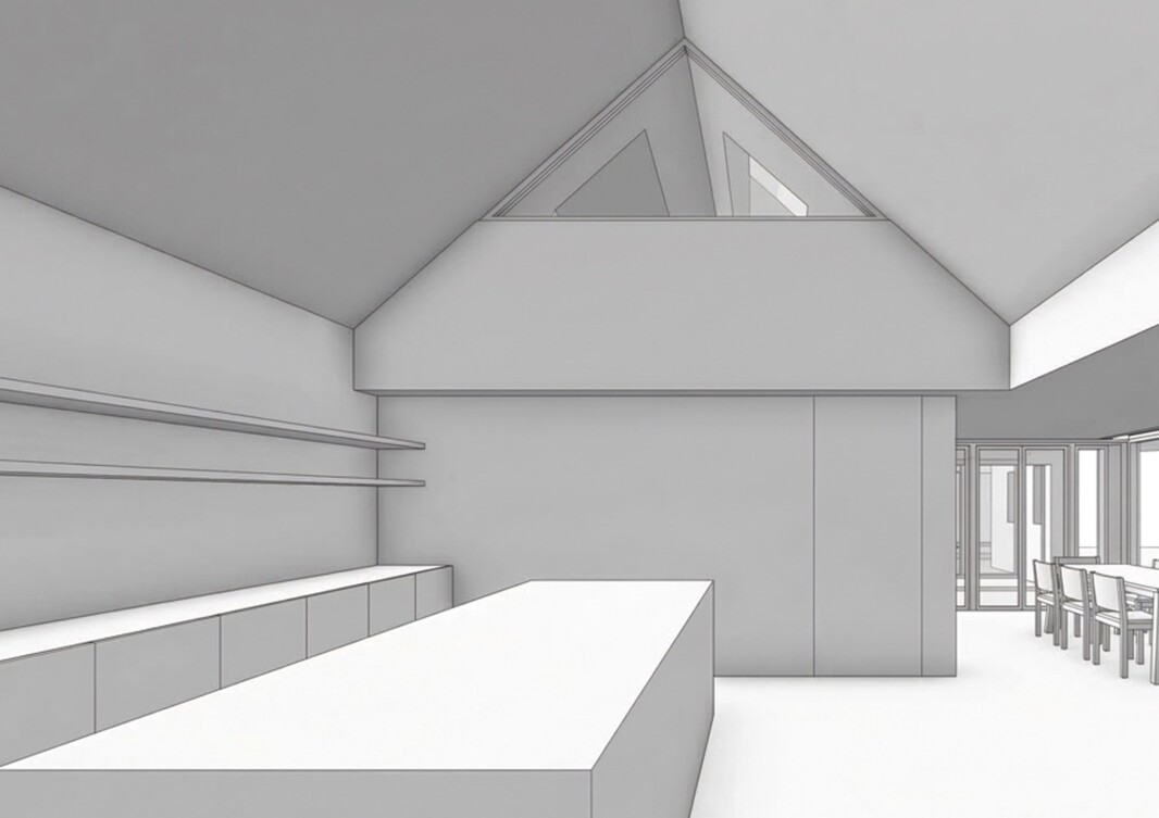 Bungalow extension  vaulted ceilingguildford surrey sophie bates architects.jpg