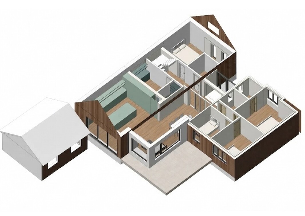Guilldford bungalow Sophie Bates Architects larch cladding.jpg